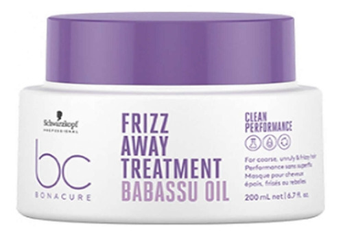 Schwarzkopf Tratamiento Frizz Away Babassu Oil 200ml