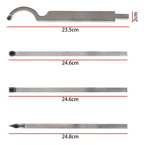 Madera Intercambiable Universal Con 6 Hojas De Torno Con Pun