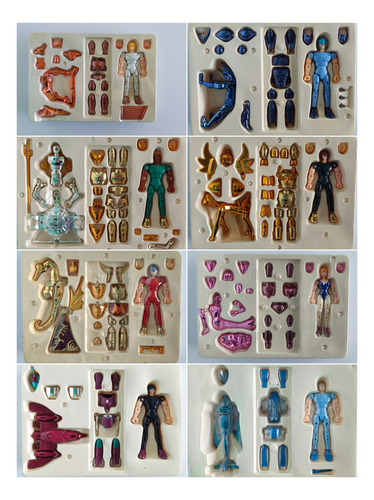 Lote Bonecos Cavaleiros Zodíaco Vintage E Cloth Myth Bandai (Usado)