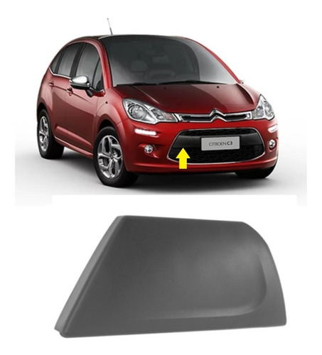 Tapa Gancho Remolque Delantero Citroen C3 2013 Al 2019 Cuota