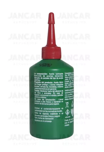 Aceite para máquinas de coser 100 ML