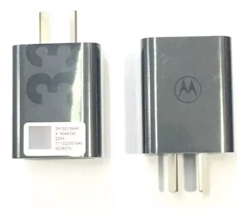 Cargador de Pared Motorola MC-336 33w con Cable Tipo-C Original Compra