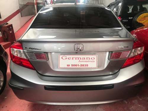Honda Civic 2014 1.8 Lxs Flex Aut. 4p Prata 2014