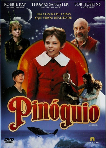 Dvd Pinóquio - Bob Hoskins - Original Lacrado