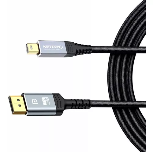 Cable Displayport a HDMI Netcom Pvc Macho 5 Metros 4k DP a HDMI 60hz