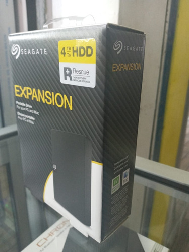 Imagen 1 de 4 de Disco Duro Externo 4tb Expansion Seagate