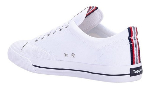 Imagen 3 de 5 de Zapatillas De Lona Topper Profesional Blanco 35 Al 46 59721