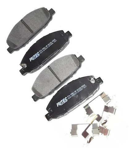 Kit Balatas Traseras Y Delanteras, Urvan 2002-2022 Nv350