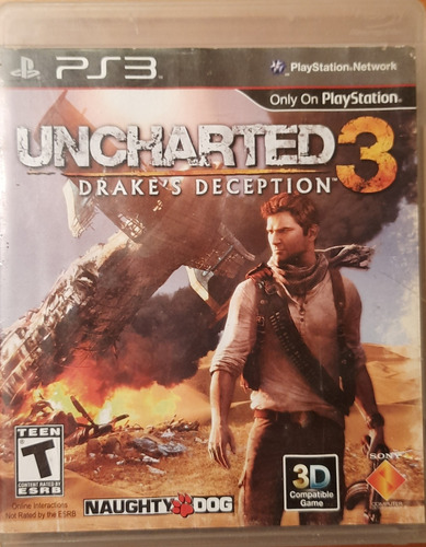 Juego Uncharted 3 Drakes Deception Ps3 Usado Fisico Playstat