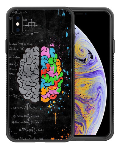 Funda Zhegailian Para iPhone XR-cerebro Creativo