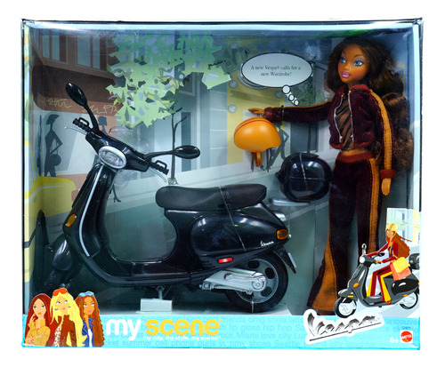 Barbie My Scene Madison Vespa Giftset 2003 Edition