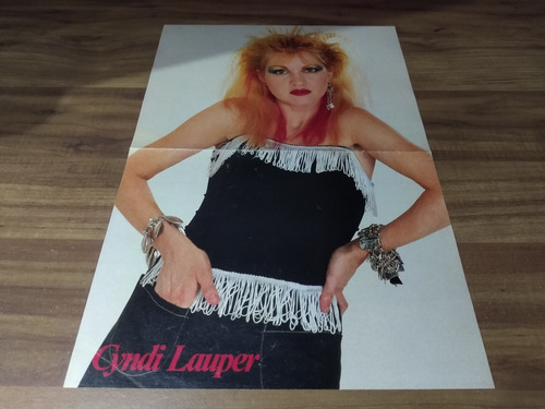 (u019) Poster Cyndi Lauper * 40 X 27