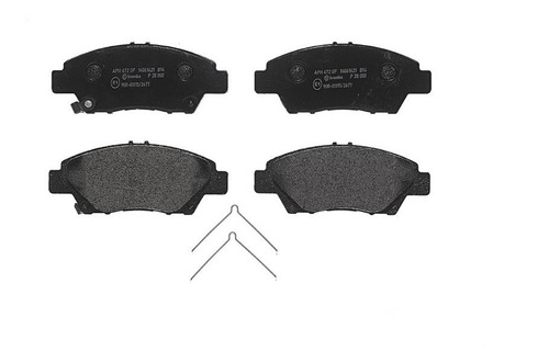 Balatas Brembo Honda Cr-z Zf 1.5 Hybrid 2013-2019 Low M. Del