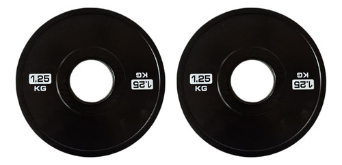 Las Placas De Cambio Se Ajustan A Las Barras 1,25 Kg Negro