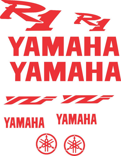 Kit De Calcomania Yamaha R1 Yzf Rotulado