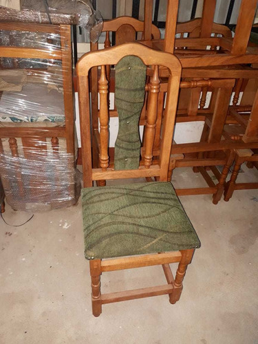 Imagen 2 de 9 de Mesa 1.8m + 4 Sillas Tapizadas + 2 Cabeceros Tapizados