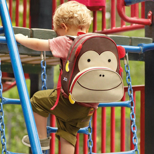 Mochila Skip Hop Zoo Original Macaco Novo Infantil