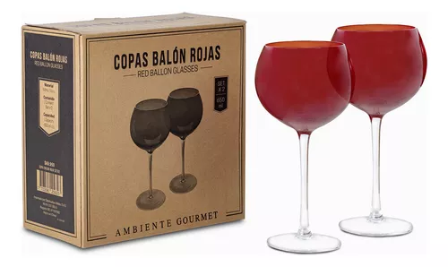 Copa vino roja setx2