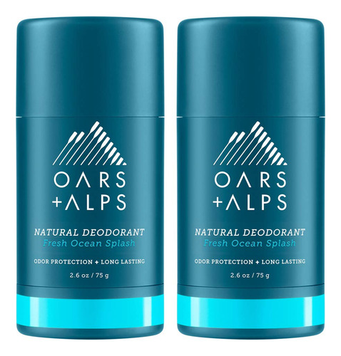 Oars + Alps Desodorante Para Hombres Y Mujeres, Sin Aluminio