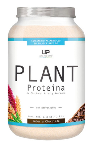 Ultra Pure Supps Plant Proteina Vegana 2.5 Lb Sfn