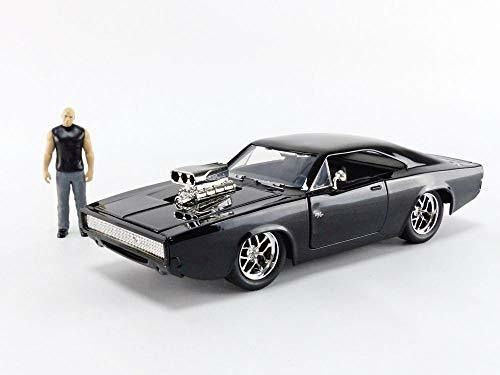 Jada Toys Fast Y Furious Dom Y Dodge Charger R / T, Auto Neg