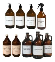 Comprar Set Laundry Growlers Ambar Dispensers Completo Tiendamama