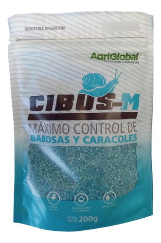 Babosas Y Caracoles Cibus-m X 200 Gr