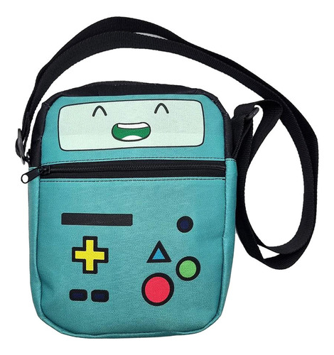 Morral Bolso Adventure Time Bmo Cartoon Bandolera