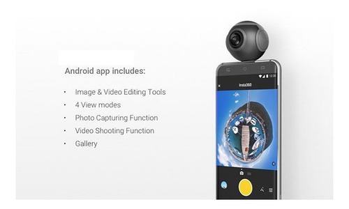 Camara 360 Grados Panoramica Para Celular Android
