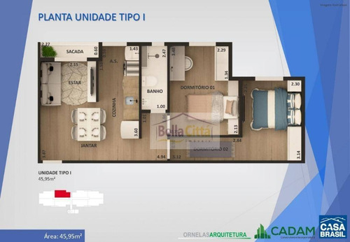 Imagem 15 de 15 de Apartamento À Venda Por R$ 185.000 - Jundiapeba - Mogi Das Cruzes/sp - Ap0528
