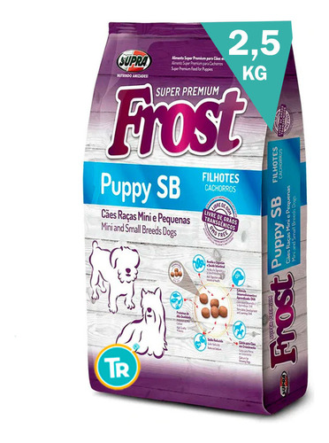 Alimento Frost Perro Cachorro Pequeño 2,5 Kg + Obsequio