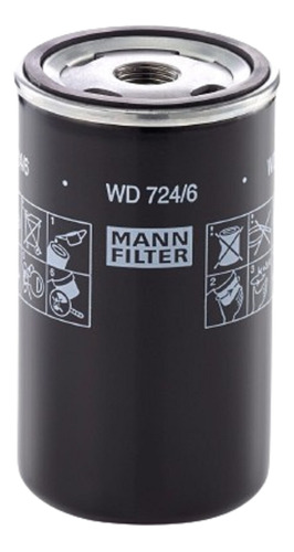 Filtro Aceite Hidráulico Mann Wd724/6 Linde Massey Compresor