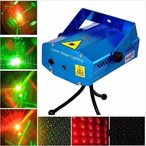 Imagen 4 de 4 de Proyector De Figuras Laser Led