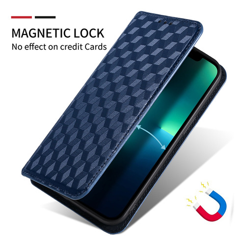 Funda Texturizada 3d Para Realme C67 -tpu, Soporte, Cierre Magnético, A Prueba De Golpes, Caja Fuerte Para Tarjetas De Crédito