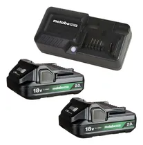 Comprar Metabo Hpt Kit Cargador Y Baterías 18v 2pack  20 Ah Baterías