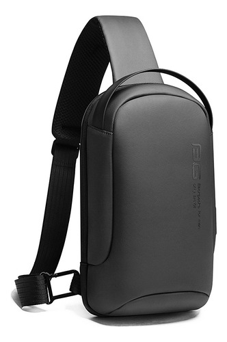 Mochila Bange Premium Contra Agua Usb Laptop Viaje Escolar Color Gris oscuro