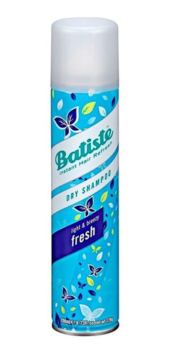 Shampoo Seco Batiste Dry Shampoo Plus 6.73 Onzas Unidad