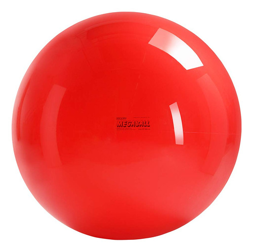 Gymnic Megaball - Pelota De Fitness (70.9 in), Color Rojo