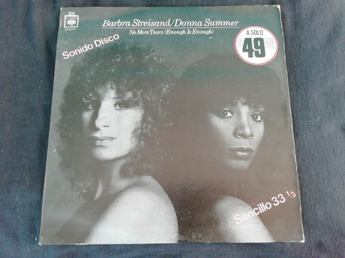 Barbra Streisand Y Donna Summer No More Tears, Wet Lp