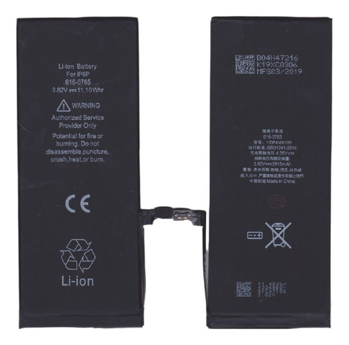 Bateria 616-0772 Para Apple iPhone 6 Plus 616-0765 Garantia