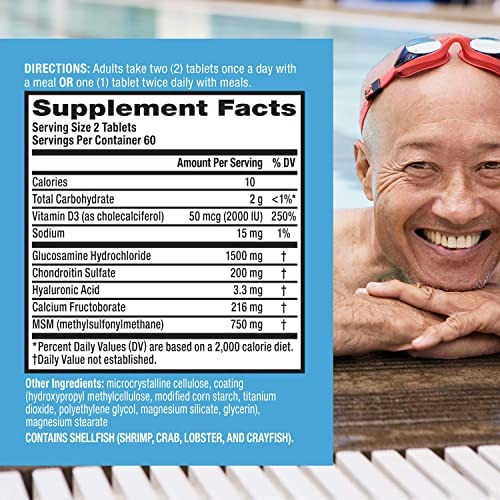 Move Free Advanced Glucosamina Condroitina Msm + Suplemento