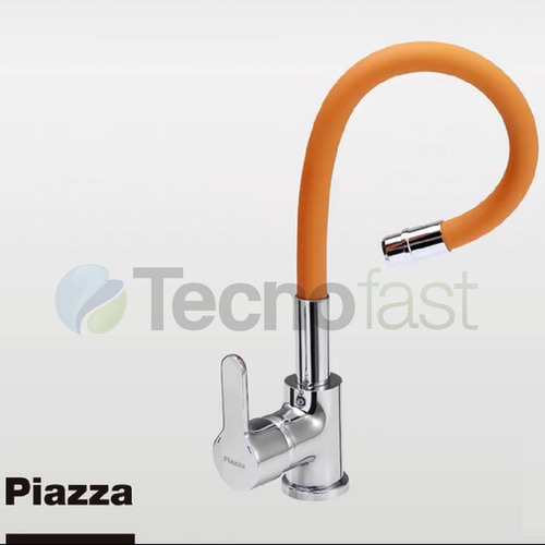 Combo Bacha + Griferia Piazza Emblem Colores Monocomando