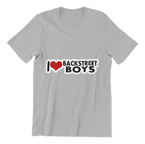 Polera Unisex Bsb Back Street Boys Musica Love Estampado ALG