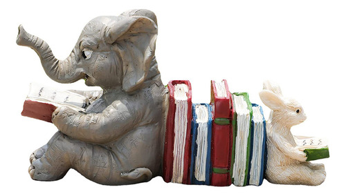 Figuras De Libros De Lectura, Estatuas De Resina, Sujetalibr