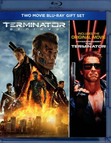 Terminator 5 Genesis + Terminator 2 Peliculas Boxset Blu-ray