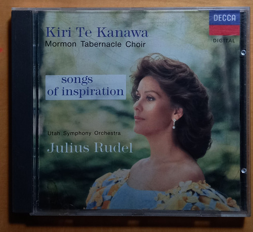 Kiri Te Kanawa Songs Of Inspiration Mormon Tabernacle Choir 