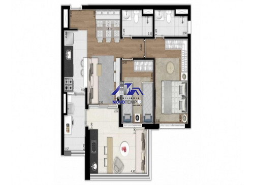 Belo Apartamento Com 2 Dormitórios, No Ipiranga - São Paulo. - 2212 - 67874795