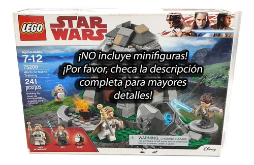 Lego 75200 #sin Minifiguras# Star Wars Ahch-to Island Traini