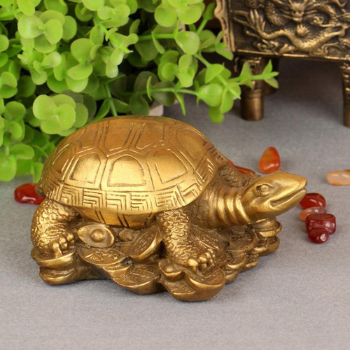 Decoración De Monedas De Dinero Importado De China, Tortuga