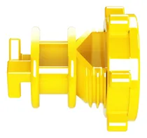Comprar Isolador Vergalhão Até 1u002F2 Cerca Elétrica Rural 200 Unidades Cor Amarelo